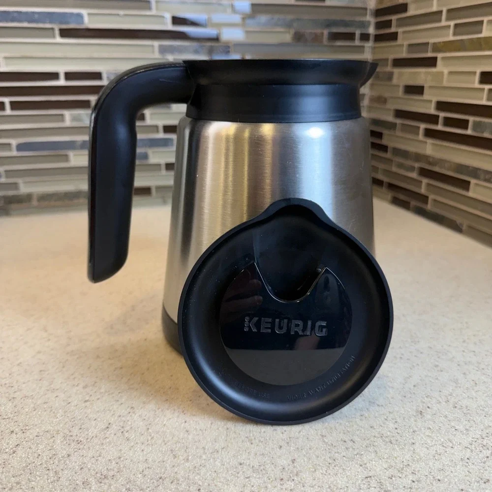 Keurig‎ 2.0 Thermal Coffee Pot Carafe 32oz Double-Walled Stainless Steel Replace